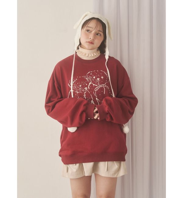 merry jenny「animal lace knit cap」|その他|