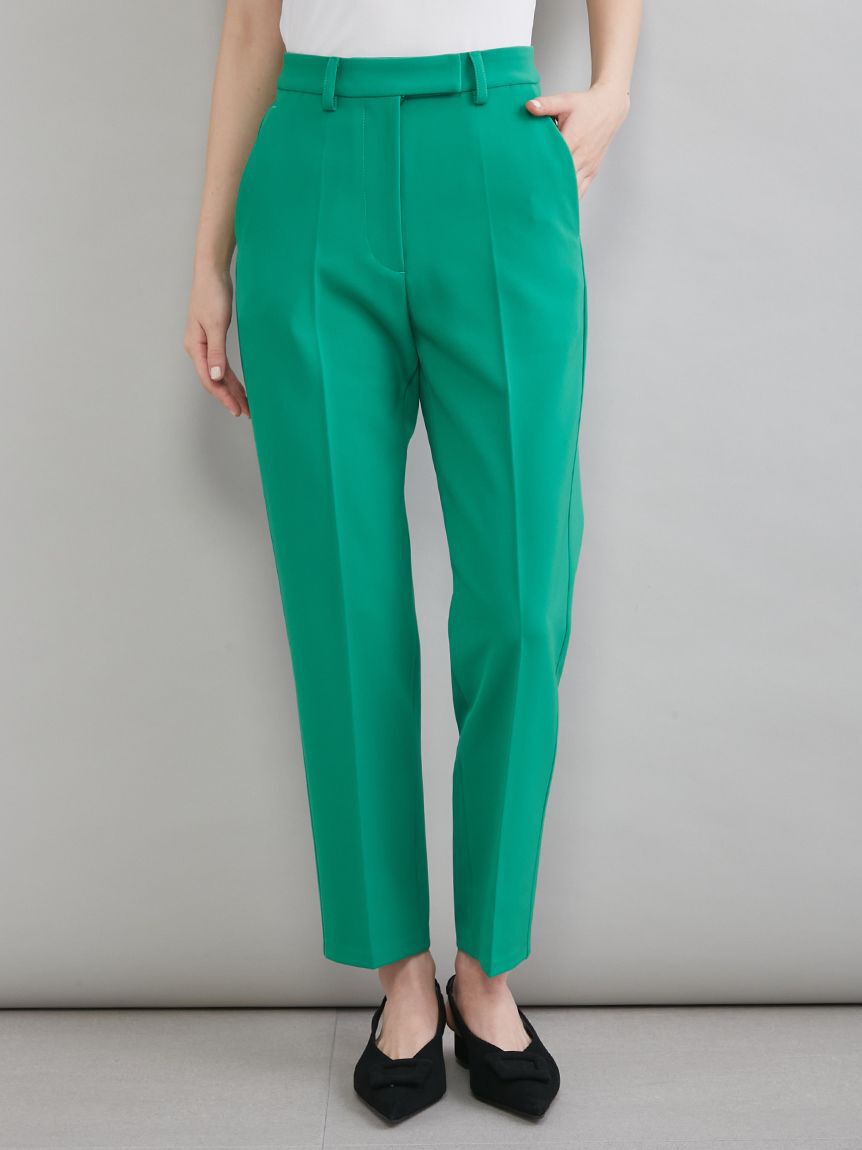 Mila Owen「【MILA PANTS】後ろゴムテーパードパンツ」|チノ|