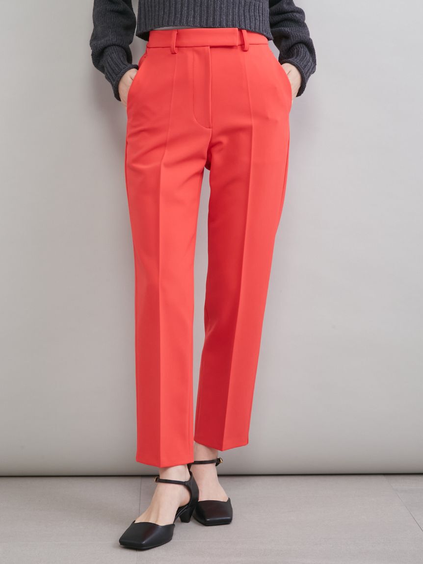 Mila Owen「【MILA PANTS】後ろゴムテーパードパンツ」|チノ|