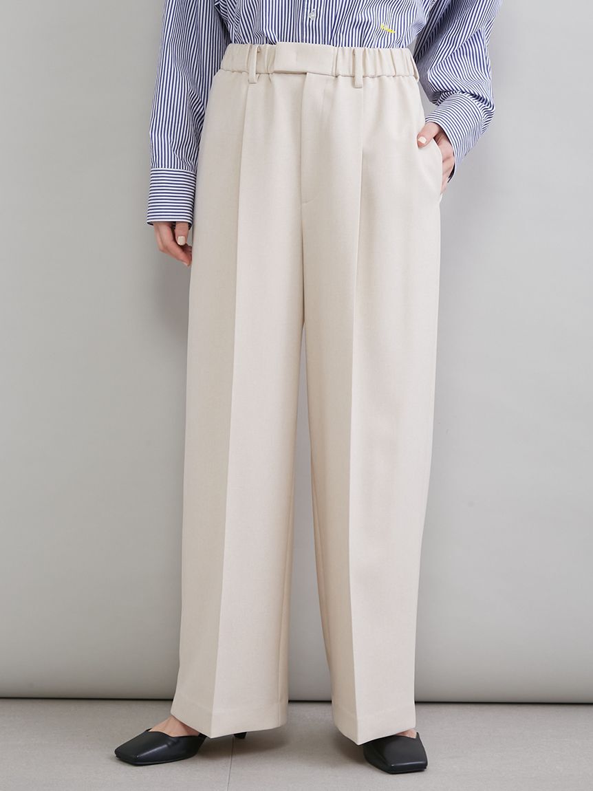 Mila Owen「【MILA PANTS】センタープレスイージーパンツ」|チノ|IVR