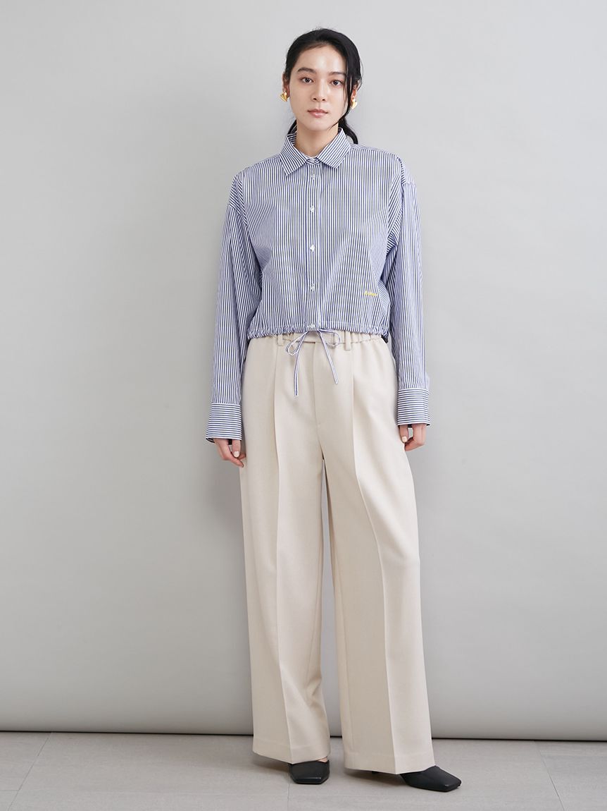 Mila Owen「【MILA PANTS】センタープレスイージーパンツ」|チノ|