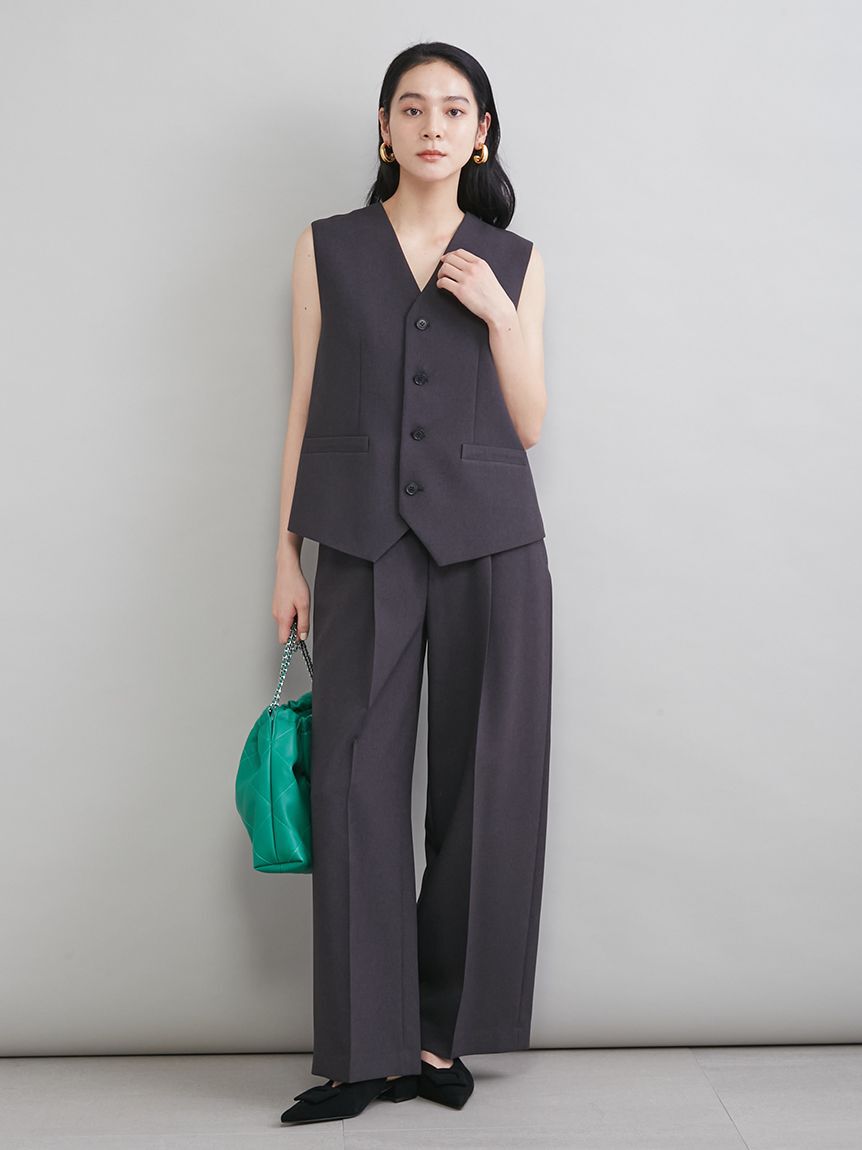 Mila Owen「【MILA PANTS】センタープレスイージーパンツ」|チノ|