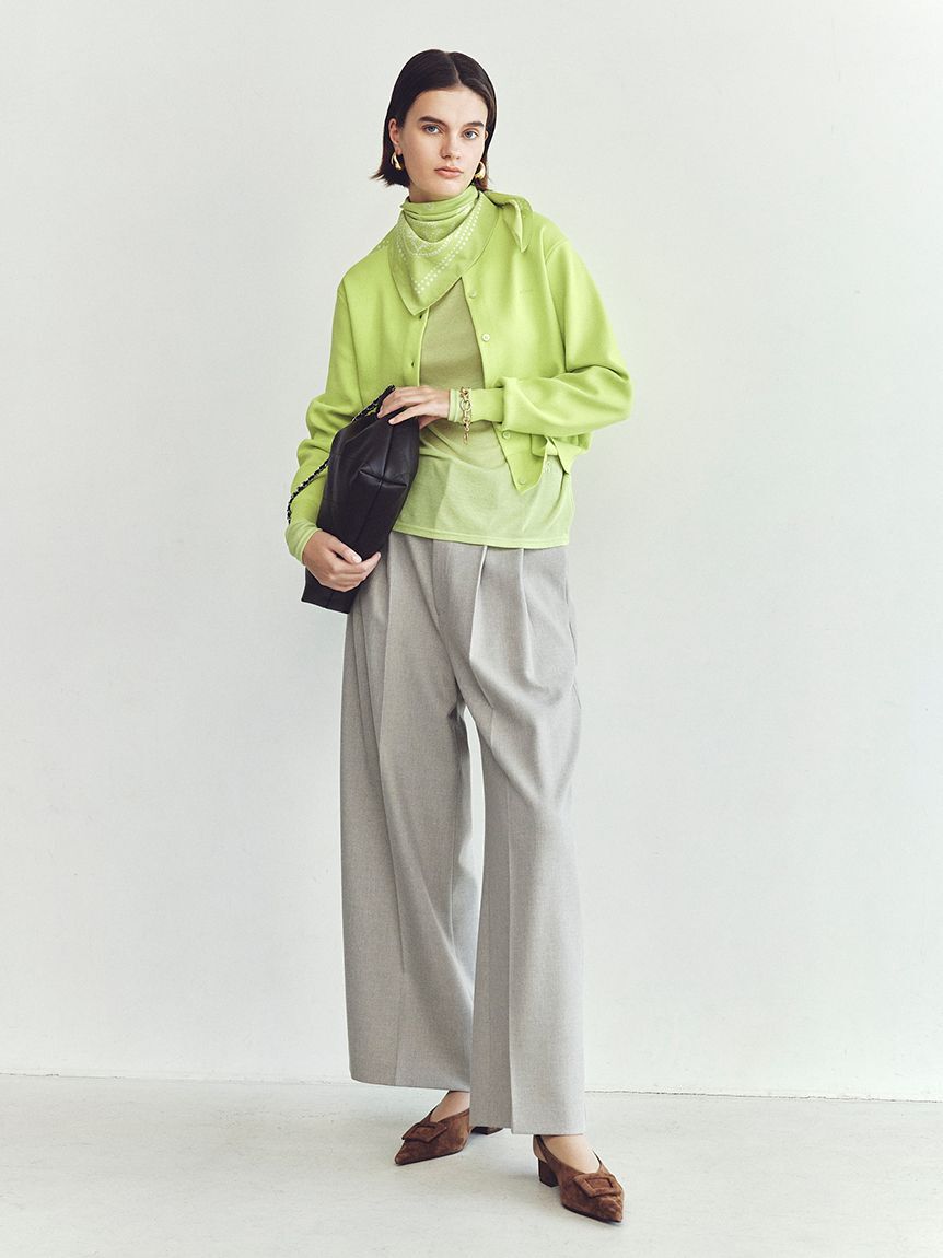 Mila Owen「バンダナ柄綿シルクスカーフ」|バンダナ・スカーフ|