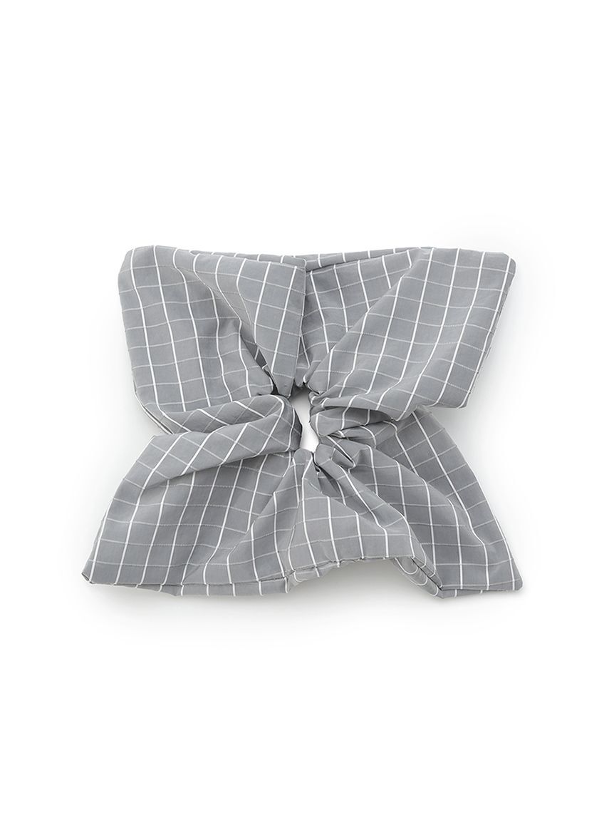 emmi atelier「ボックスチェックボリュームビッグシュシュ」|その他|