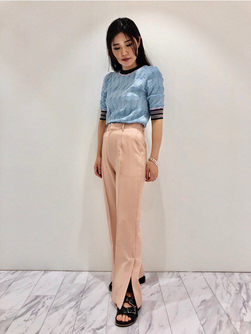 FURFUR「フレアパンツ」|チノ|