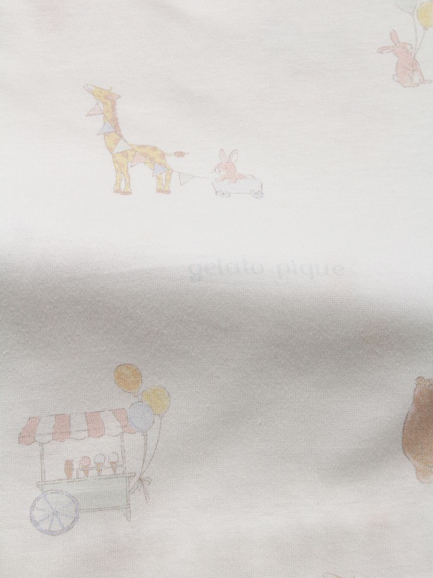 gelato pique Sleep「【Sleep】【BABY】 アニマル遊園地柄 布団4点セット」|その他|