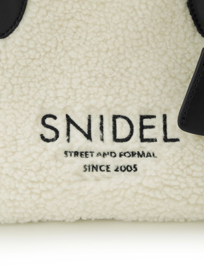 SNIDEL「ボアトート」|トートバッグ|