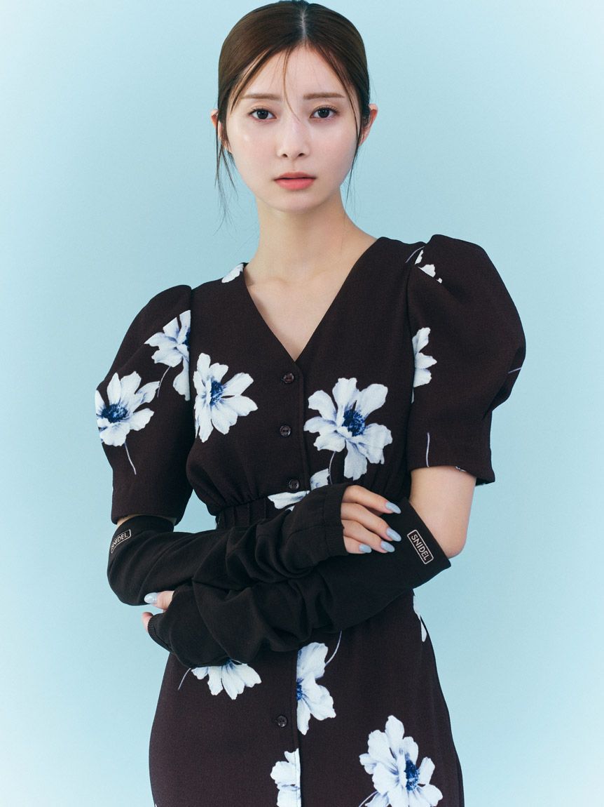 SNIDEL「シアーアームウォーマー」|手袋|