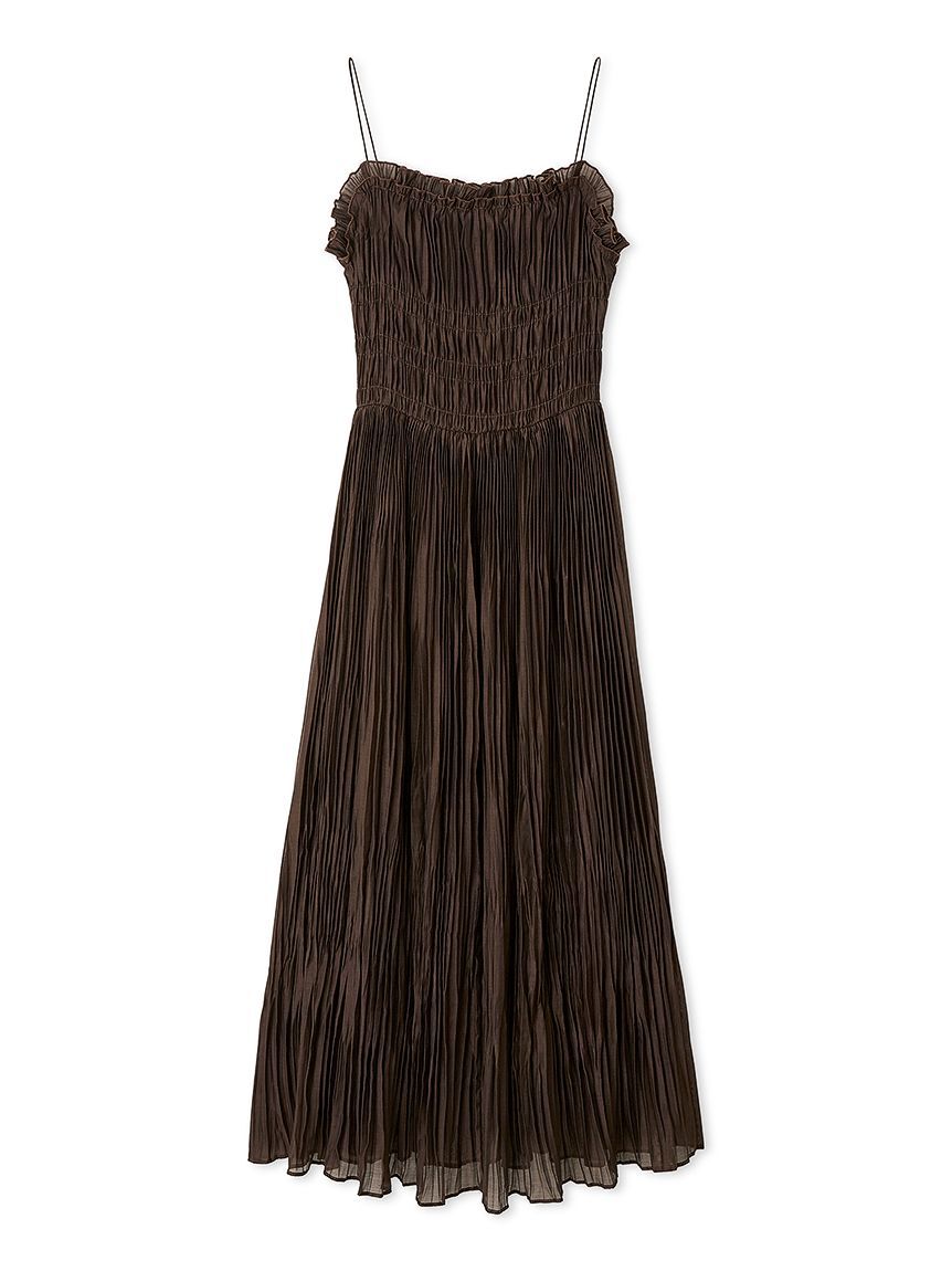 FRAY I.D「ワッシャーシャーリングキャミワンピース」|ワンピース|