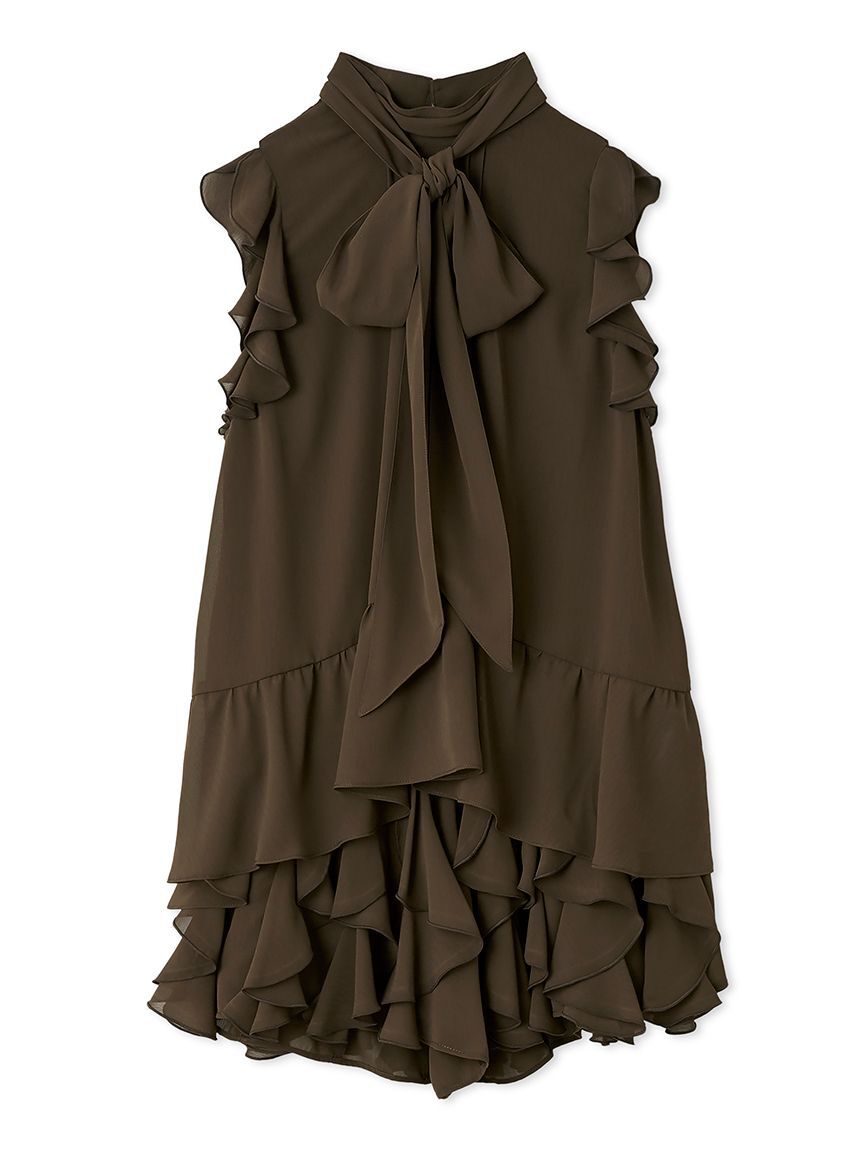 LILY BROWN「ドレープフリルセットアップ」|ワンピース|BRW