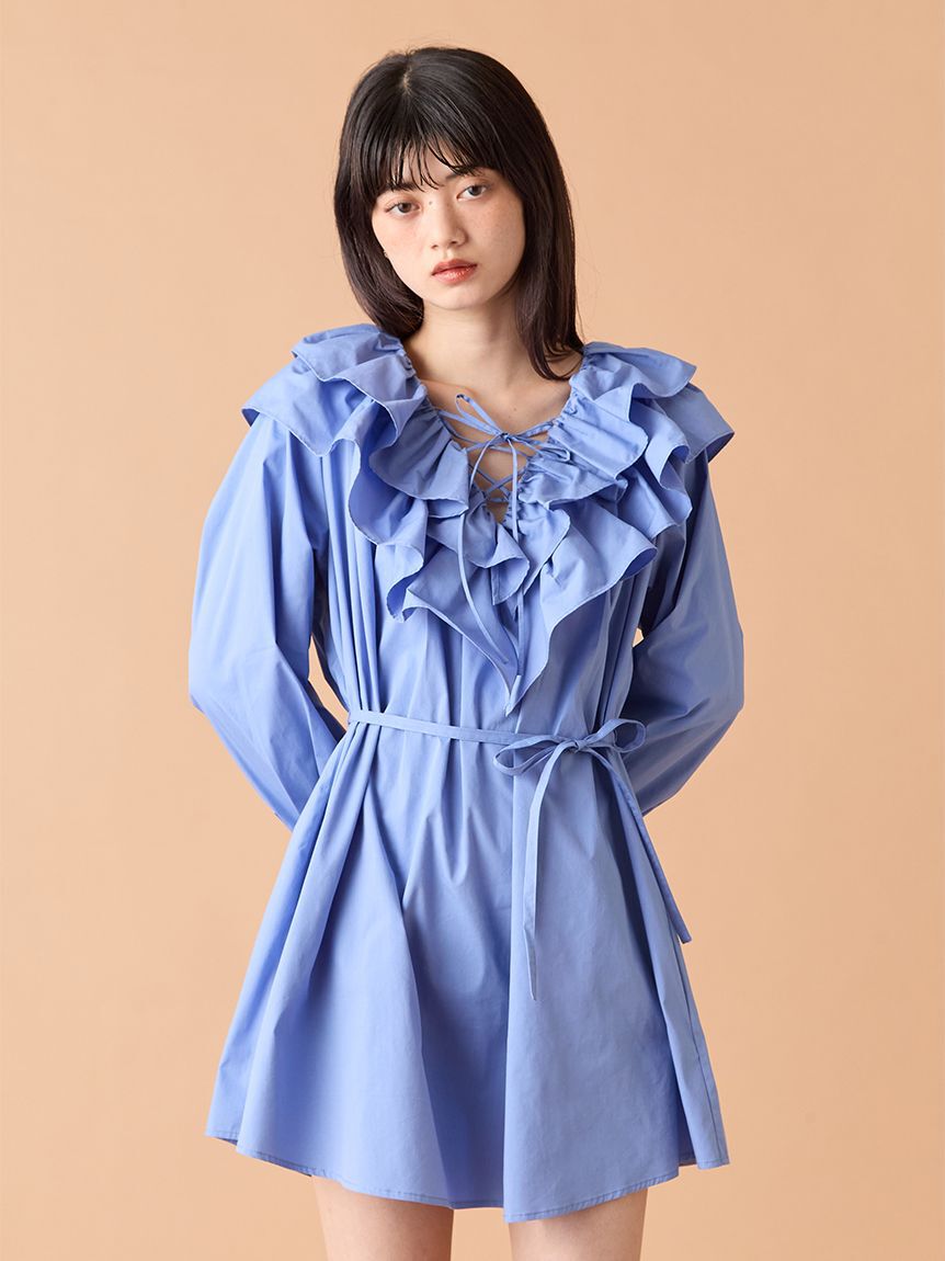 LILY BROWN「フリルミニワンピース」|ワンピース|