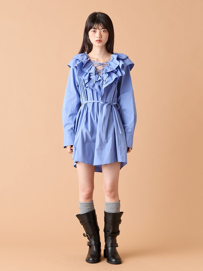 LILY BROWN「フリルミニワンピース」|ワンピース|