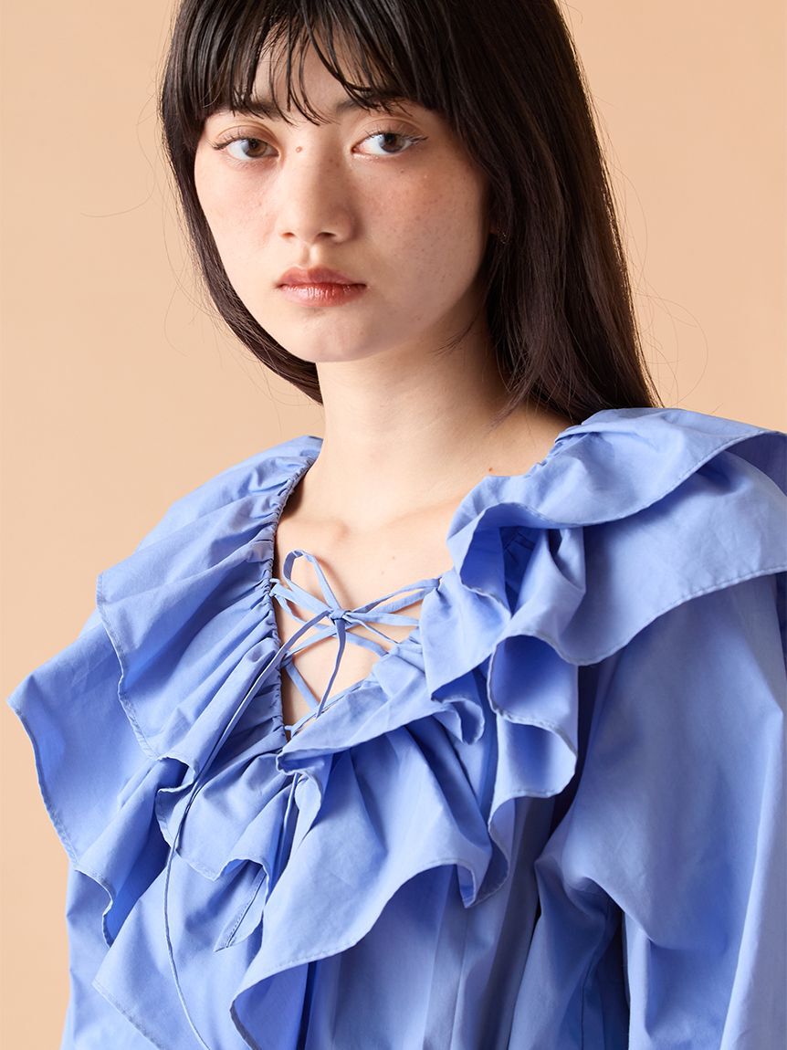 LILY BROWN「フリルミニワンピース」|ワンピース|