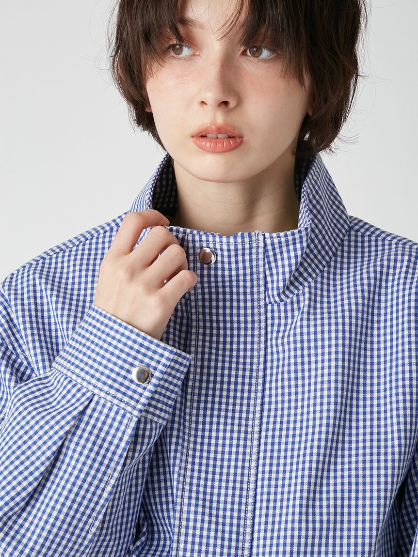 LILY BROWN「スタンドカラーブルゾン」|ブルゾン・スタジャン|