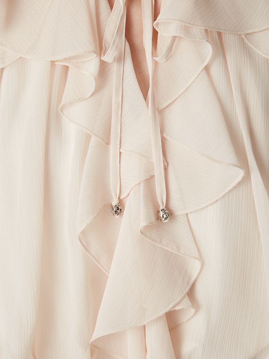 LILY BROWN「ドレープフリルセットアップ」|ワンピース|