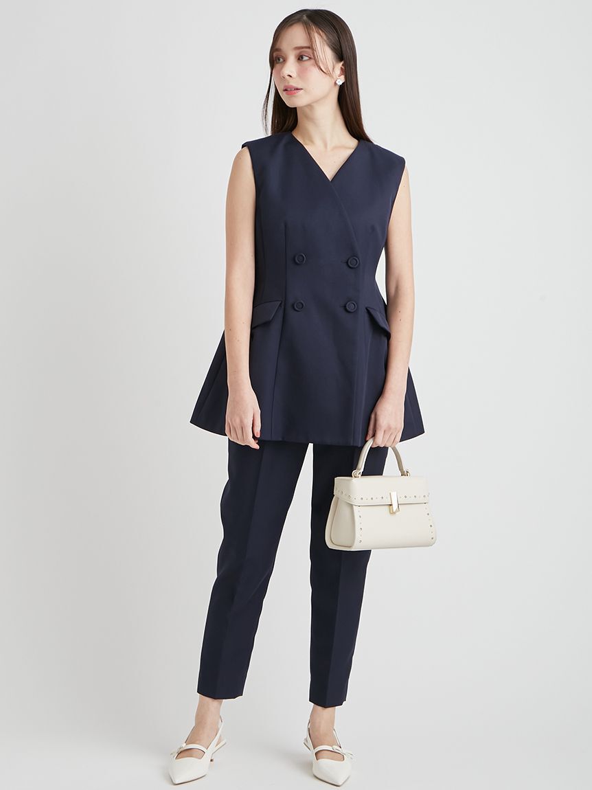 CELFORD「【洗える】ペプラムセットアップ」|ワンピース|