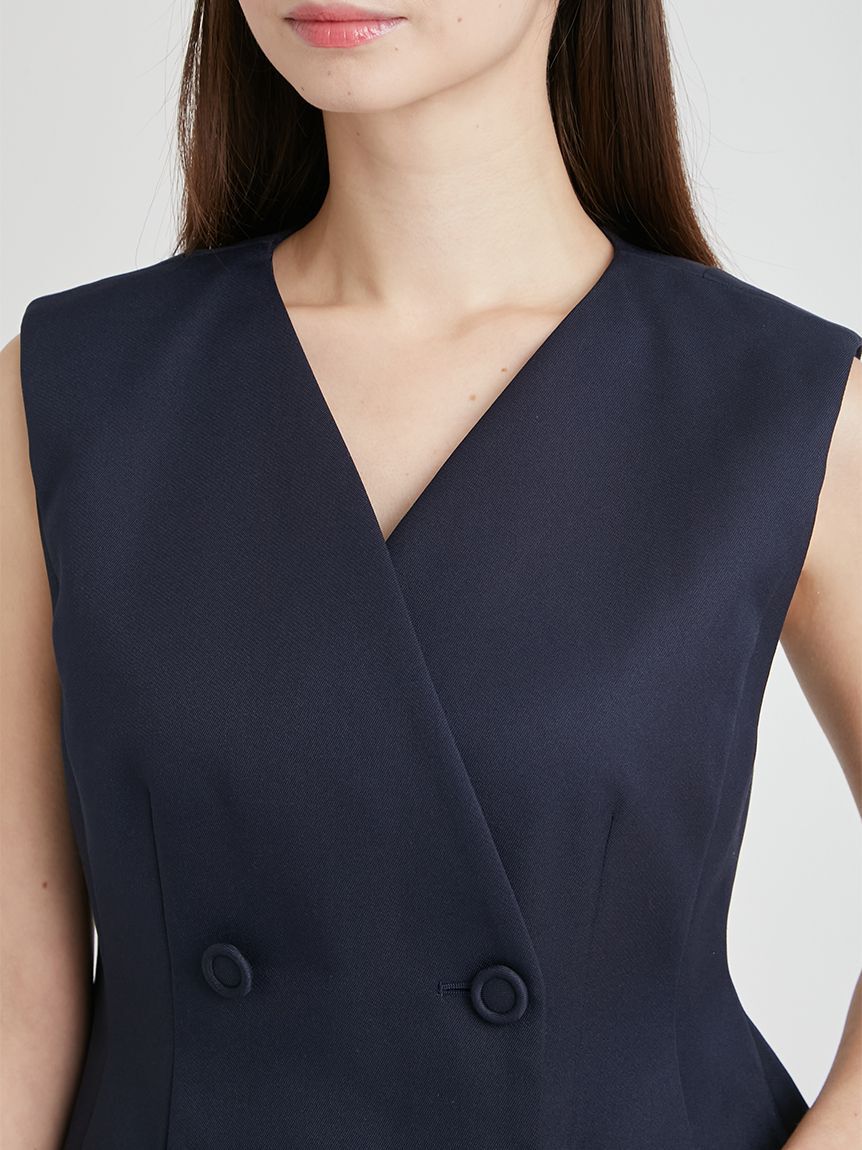 CELFORD「【洗える】ペプラムセットアップ」|ワンピース|