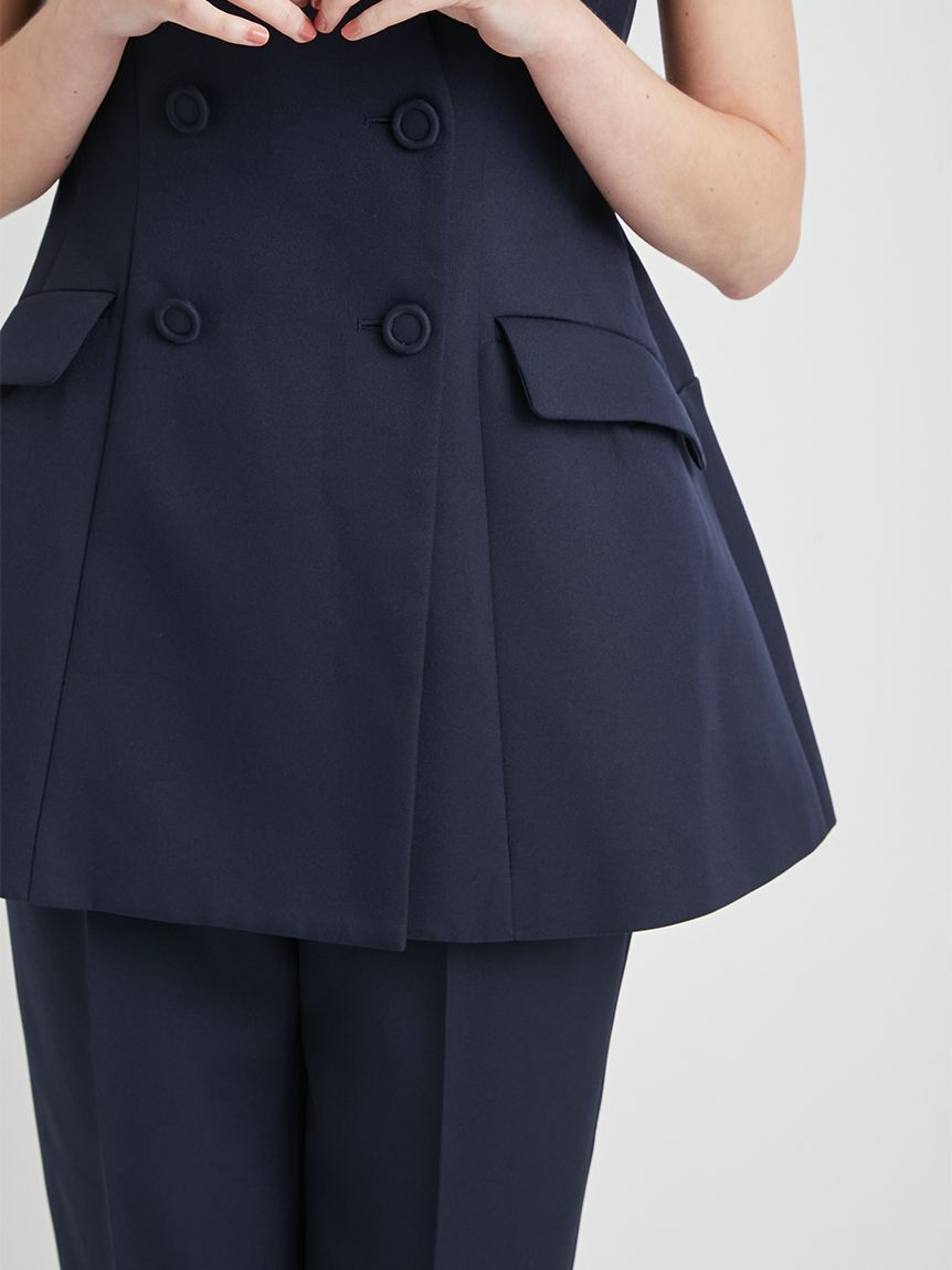 CELFORD「【洗える】ペプラムセットアップ」|ワンピース|