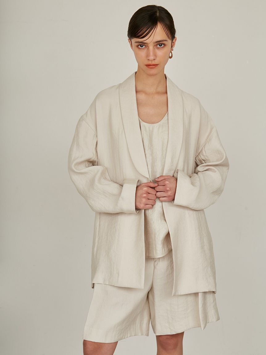 styling/「【セットアップ対応】バックサテンショートパンツ」|チノ|