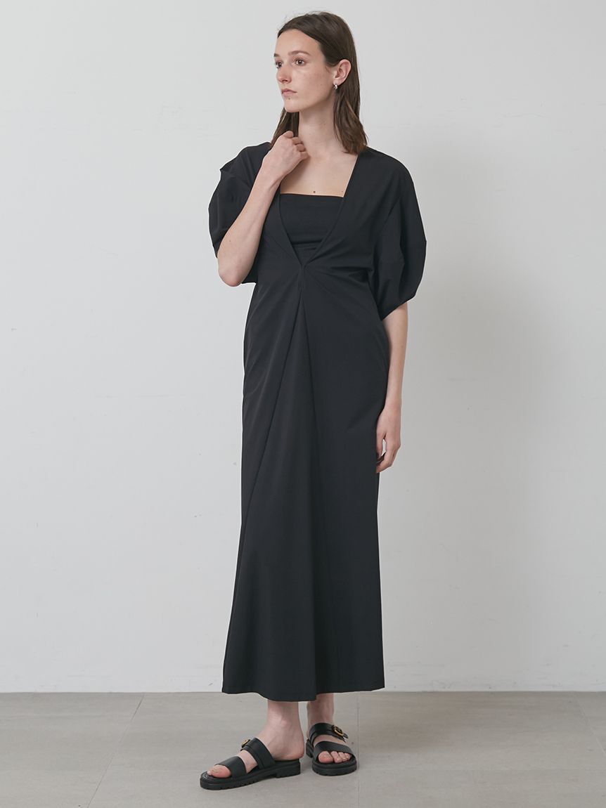 styling/「【S/S(エスバイエス)】2WAYロングワンピース＜ウォッシャブル・UV・接触冷感＞」|ワンピース|