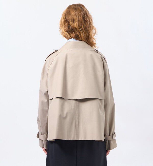 MACKINTOSH PHILOSOPHY「【WELBURY TRENCH SHORT(ウェルベリートレンチショート)】ライトギャバジン」|トレンチコート|