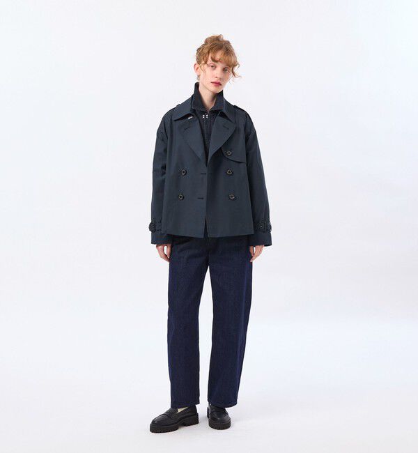 MACKINTOSH PHILOSOPHY「【WELBURY TRENCH SHORT(ウェルベリートレンチショート)】ライトギャバジン」|トレンチコート|