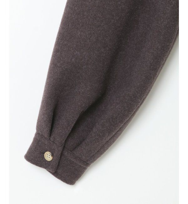 ikka「【notch.】アシメキルティング配色コート」|ノーカラーコート|