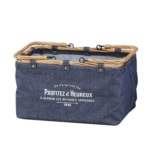 TOKYO DESIGN CHANNEL「ウールー・バスケット M」|その他|ブルー