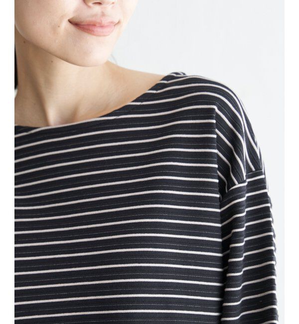 ikka「リップル袖切り替え長袖プルオーバー」|その他|