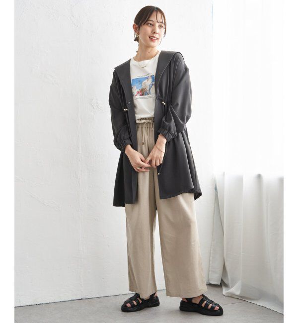 ikka「UVドロストフードガウン」|その他|