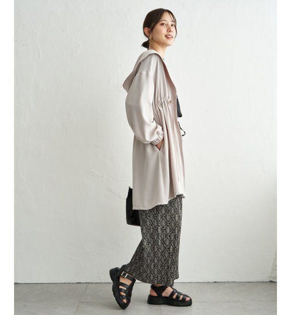 ikka「UVドロストフードガウン」|その他|