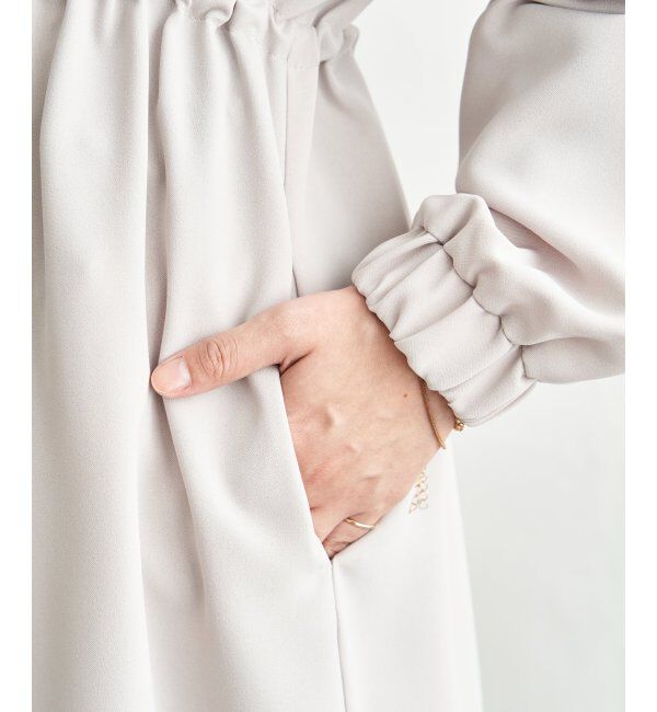 ikka「UVドロストフードガウン」|その他|