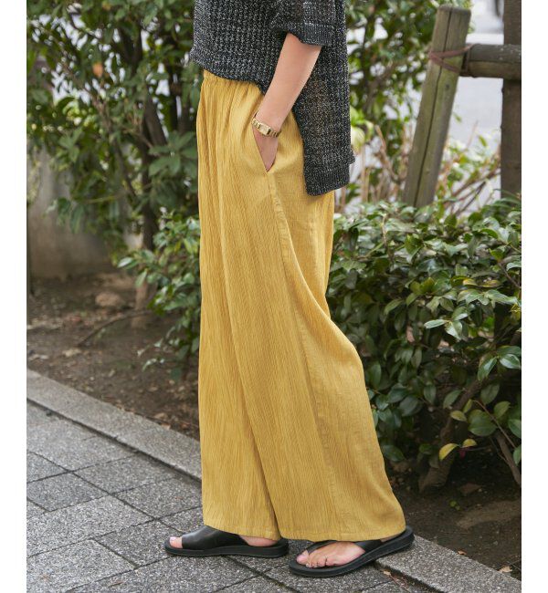 Lbc with Life「エアプリーツワイドイージーパンツ」|その他|