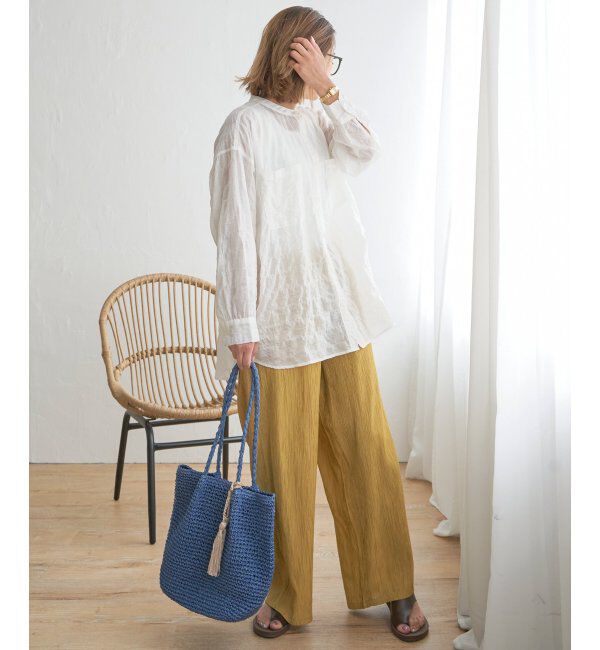 Lbc with Life「エアプリーツワイドイージーパンツ」|その他|