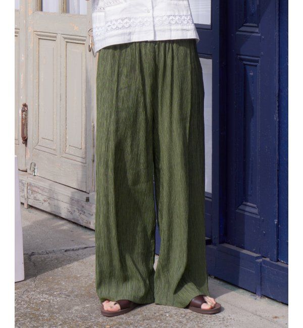 Lbc with Life「エアプリーツワイドイージーパンツ」|その他|