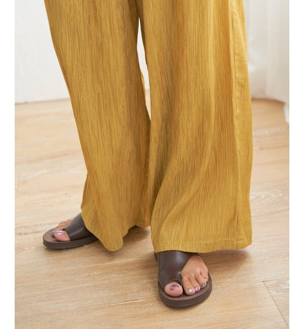 Lbc with Life「エアプリーツワイドイージーパンツ」|その他|