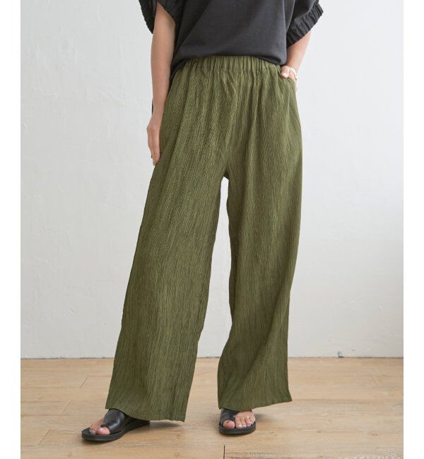 Lbc with Life「エアプリーツワイドイージーパンツ」|その他|