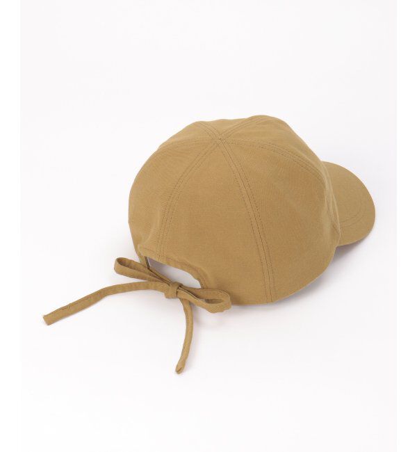 Lbc with Life「後ろリボンキャップ」|その他|マスタード