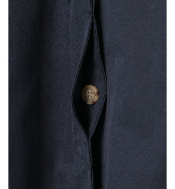 Lbc with Life「デニム切り替えステンカラーコート」|その他|