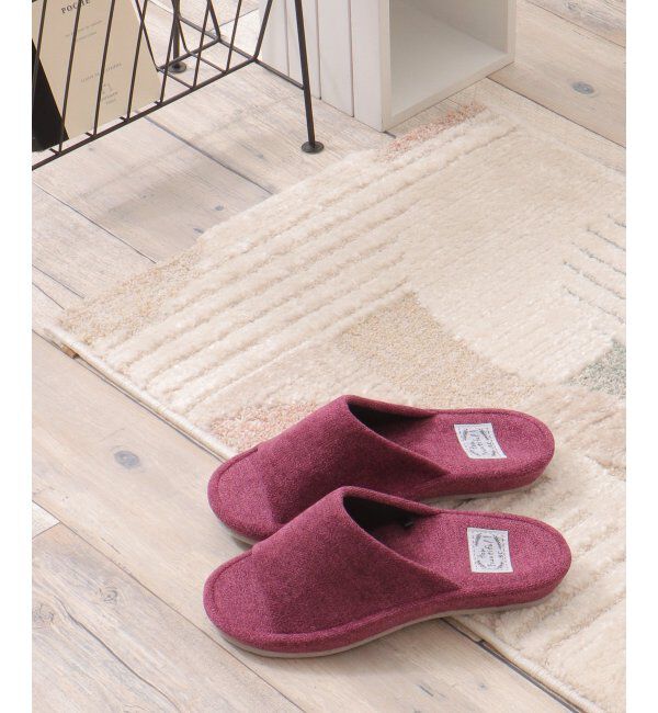 Lbc with Life「SOUFITコンフォートスリッパ」|ルームシューズ|パープル