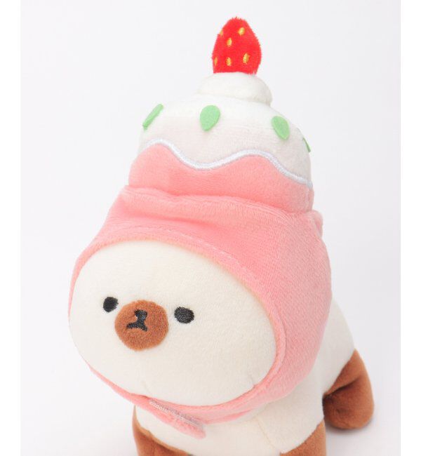 Lbc with Life「PLUFFY かぶりもの イチゴショートケーキ」|クッション・クッションカバー|