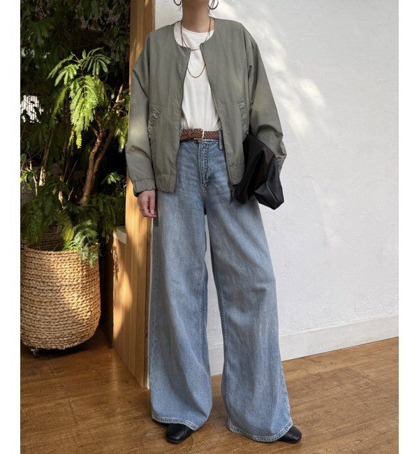 Lbc with Life「ナイロンシャーリングブルゾン」|ブルゾン・スタジャン|