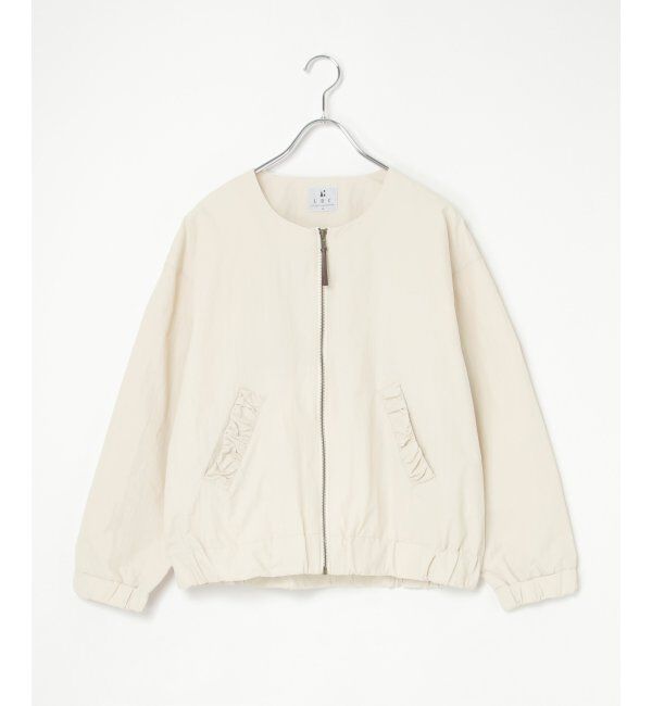 Lbc with Life「ナイロンシャーリングブルゾン」|ブルゾン・スタジャン|