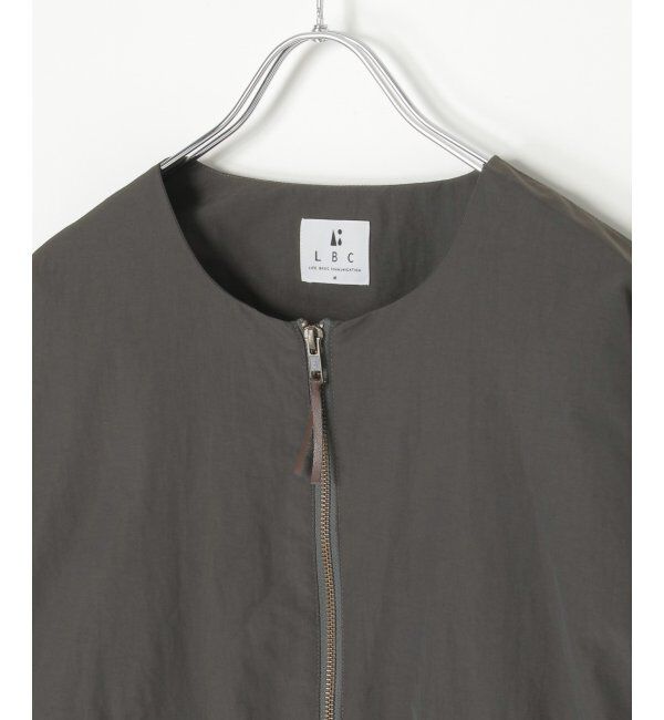 Lbc with Life「ナイロンシャーリングブルゾン」|ブルゾン・スタジャン|