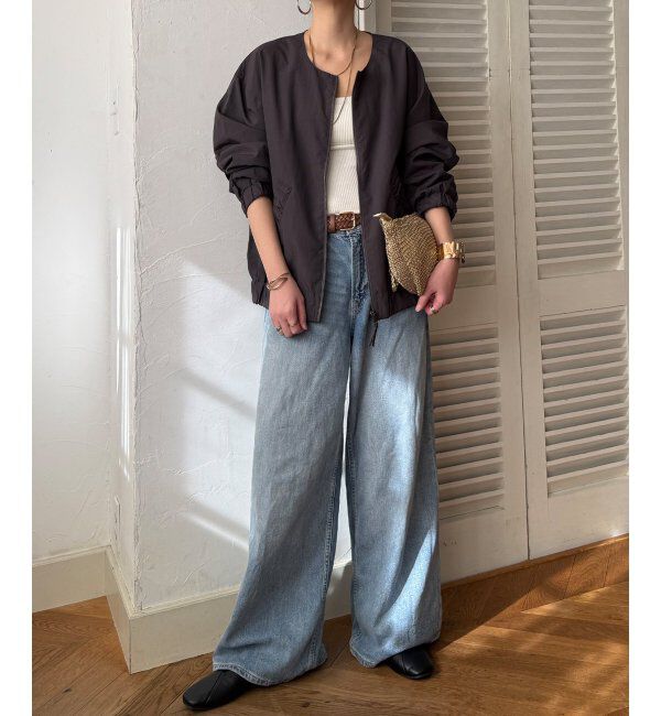 Lbc with Life「ナイロンシャーリングブルゾン」|ブルゾン・スタジャン|