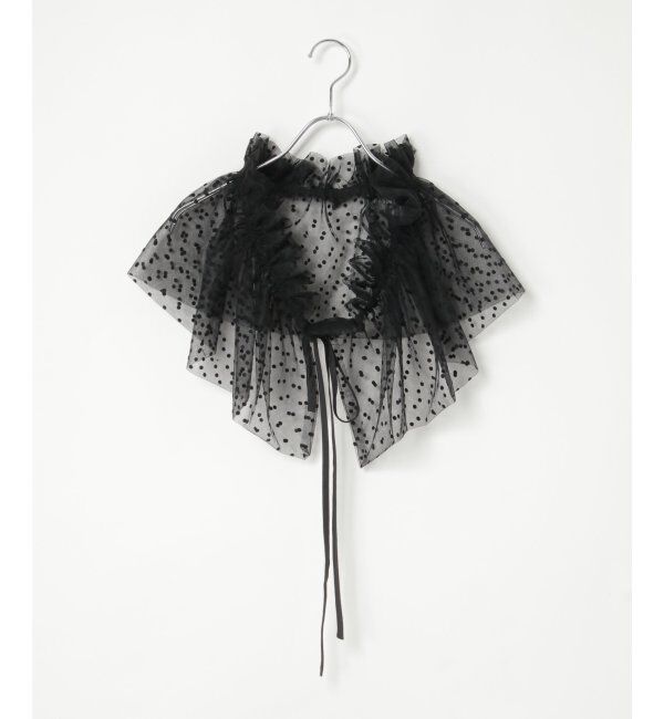 VENCE share style「ダブルチュールフリル付け襟」|その他|ソノタA