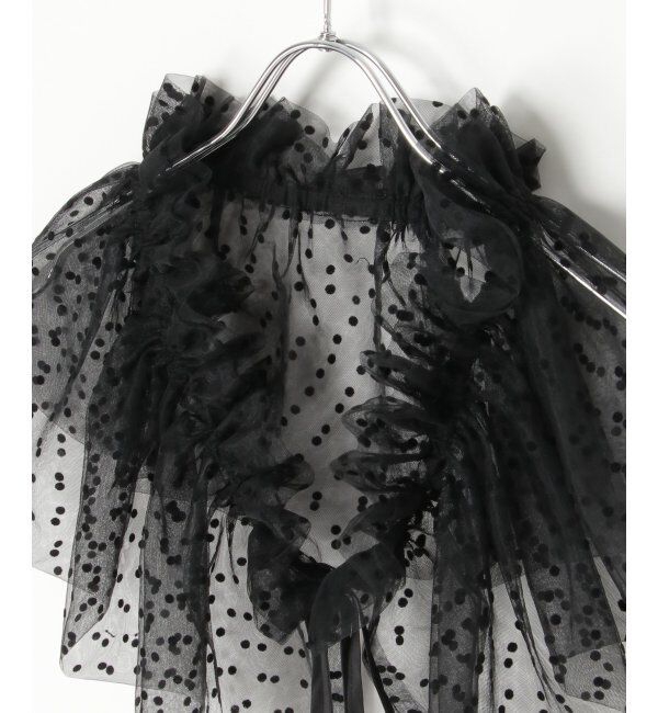 VENCE share style「ダブルチュールフリル付け襟」|その他|