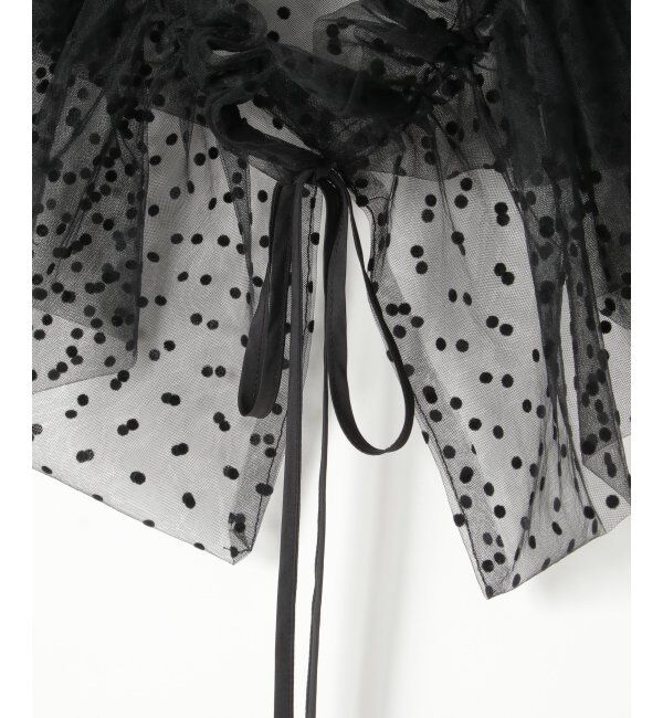 VENCE share style「ダブルチュールフリル付け襟」|その他|