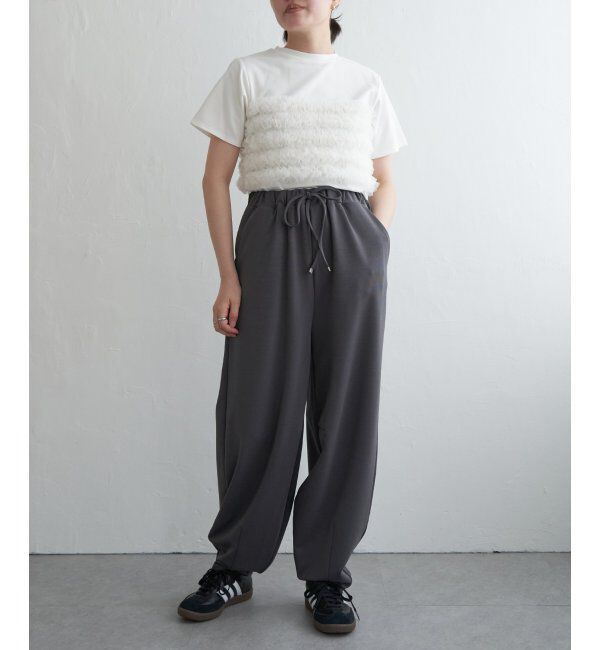 VENCE share style「天竺チュールフリルビスチェ見えTシャツ」|Tシャツ・カットソー|