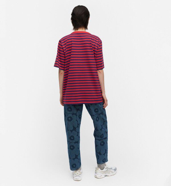 Marimekko「Tasaraita Unisex Unikko Tシャツ」|シャツ・ブラウス|